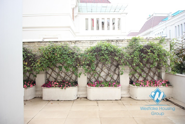 Spacious villa for rent in Ciputra, Tay Ho